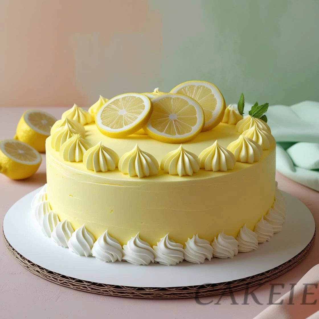Yellow Lemon Cake